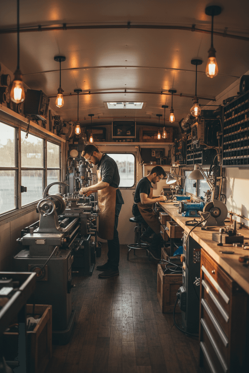 Inside the Torti Ya mobile tortilla factory